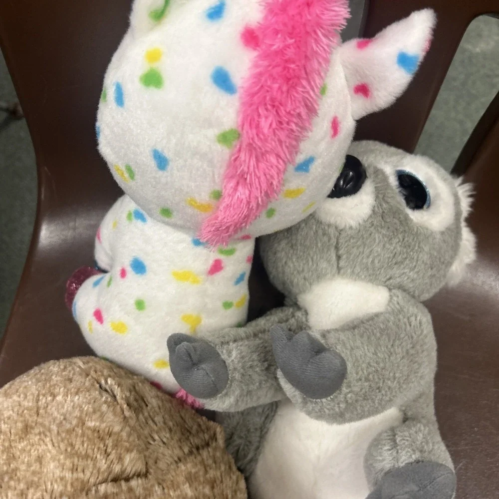Set Of Set  Ty beanie boos Ida, Harmonie, Kookoo EUC